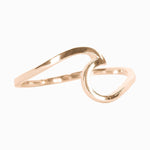 Pura Vida Rose Gold Wave Ring | Bella Lucca Boutique
