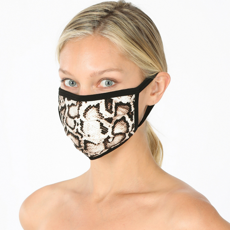 Python Face Mask | Bella Lucca Boutique