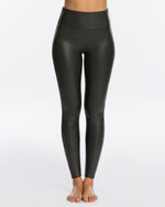 Spanx PETITE Faux Leather Leggings