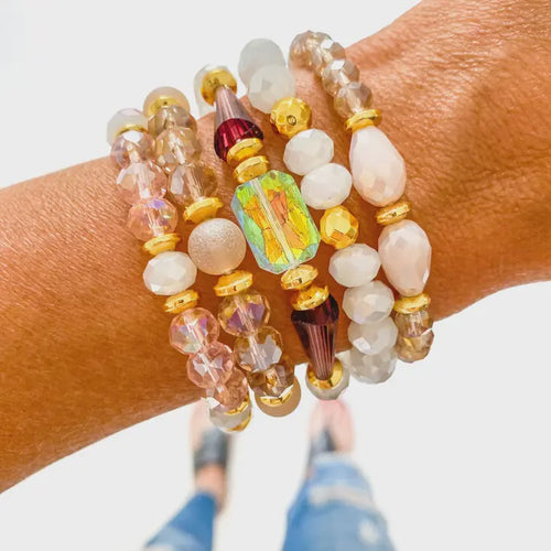 Fall Bracelet Stack Set of 5 Bracelets | Bella Lucca Boutique