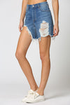 Super Cute Heavy Frayed Denim Jean Shorts | Bella Lucca Boutique