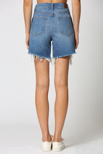 Super Cute Heavy Frayed Denim Jean Shorts | Bella Lucca Boutique