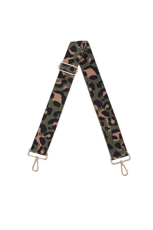 Leopard Guitar Handbag Shoulder Strap | Bella Lucca
