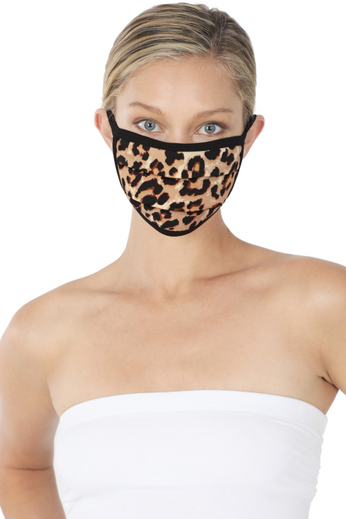 Leopard Face Mask | Bella Lucca Boutique