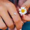 Pura Vida Silver Teardrop Moonstone Ring | Bella Lucca Boutique