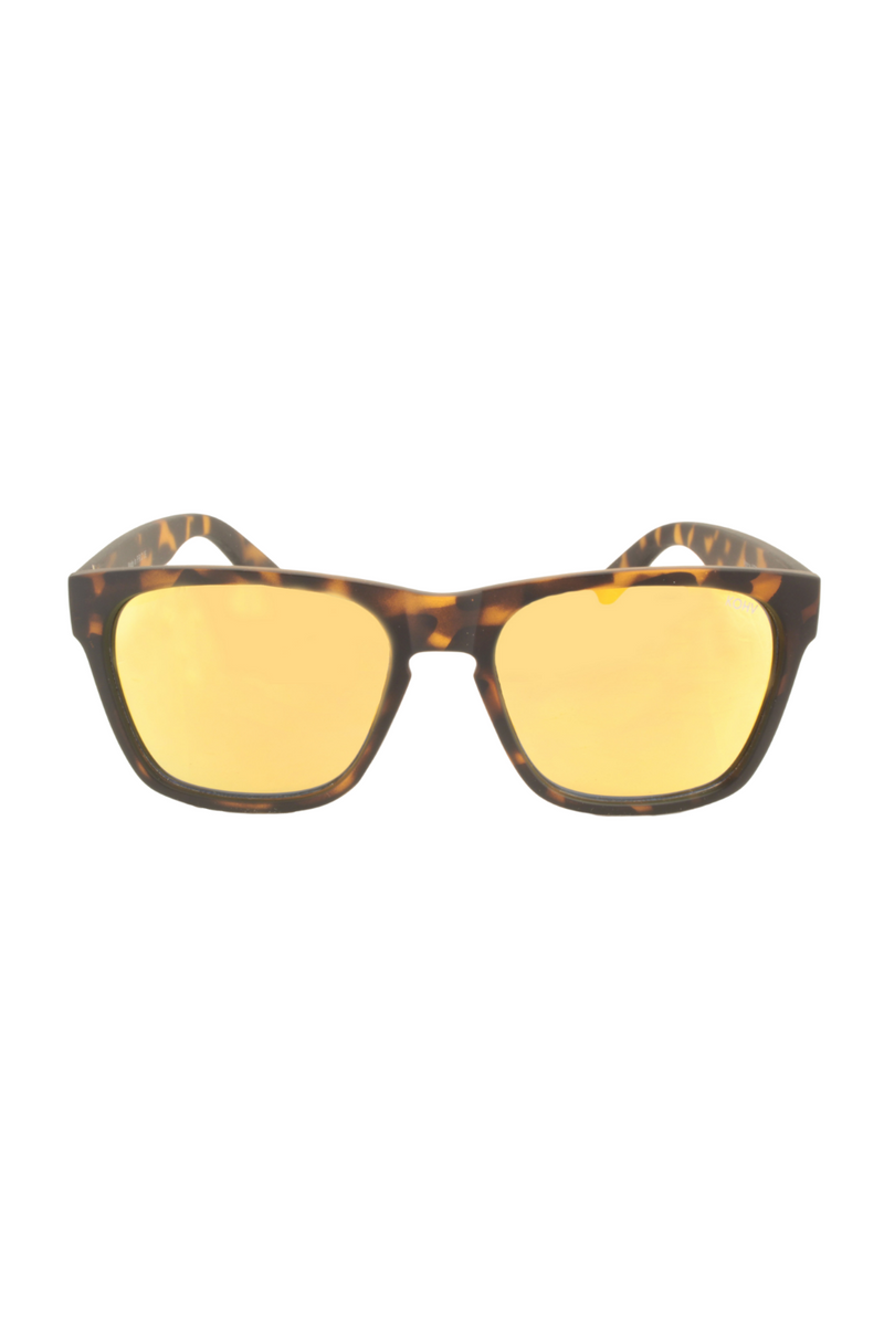 Veerie Polarized Gold Mirror Sunglasses | Bella Lucca Boutique