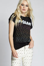  Vintage Wham! Logo Fitted Tee-Bella Lucca Boutique