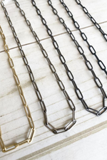 Virtue Jewelry Large Paperclip Necklace | Bella Lucca Boutique