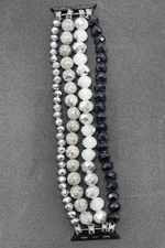 Beaded Apple Watch Bracelet Watch Band | Bella Lucca Boutique