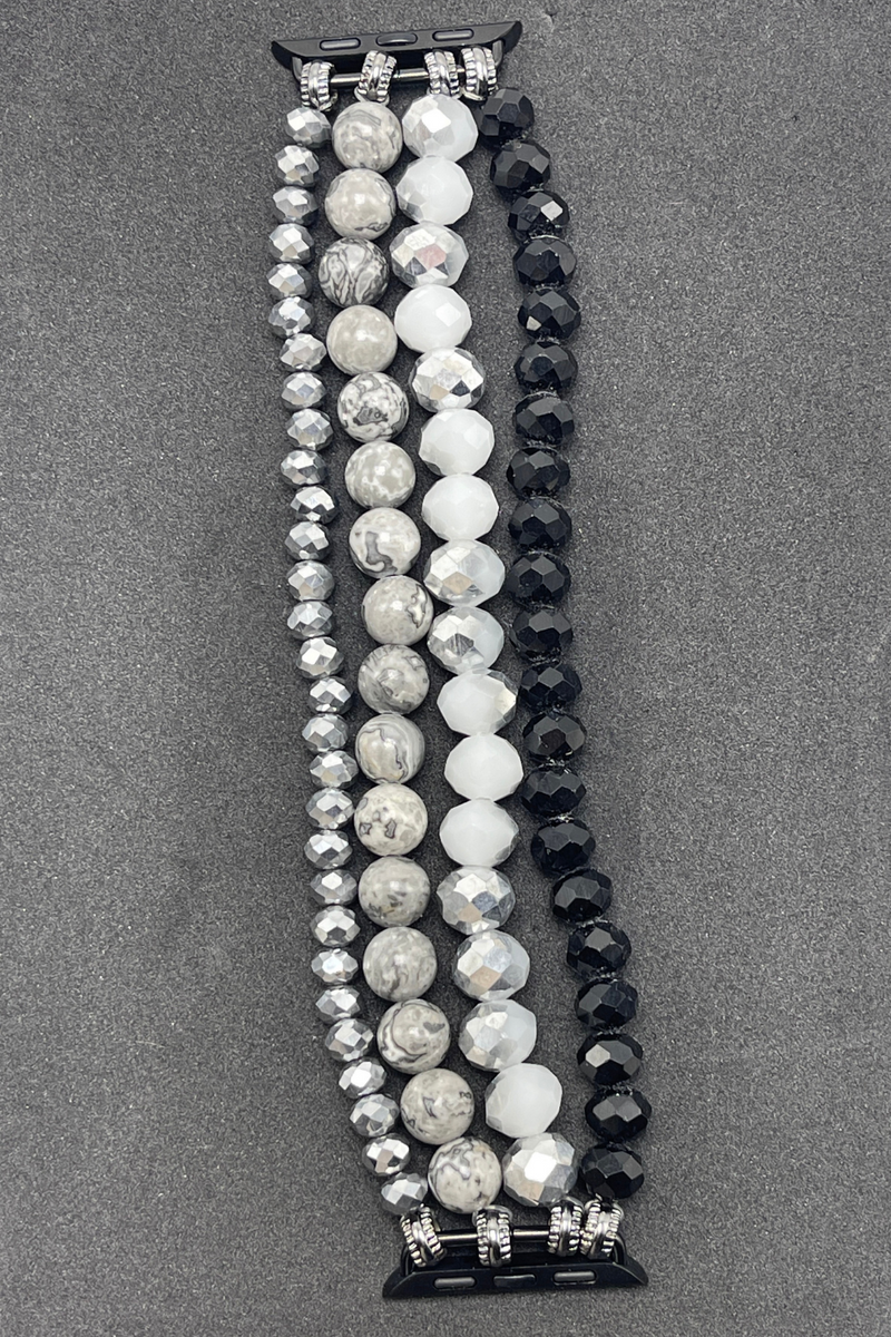 Beaded Apple Watch Bracelet Watch Band | Bella Lucca Boutique