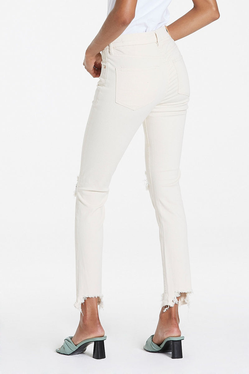Dear John Gisele Skinny Highrise Jeans Wheat | Bella Lucca Boutique
