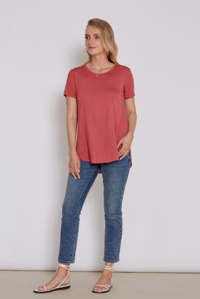 Another Love Julie Crew Neck Tee | Bella Lucca Boutique