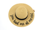 FLOPPY SUN HAT