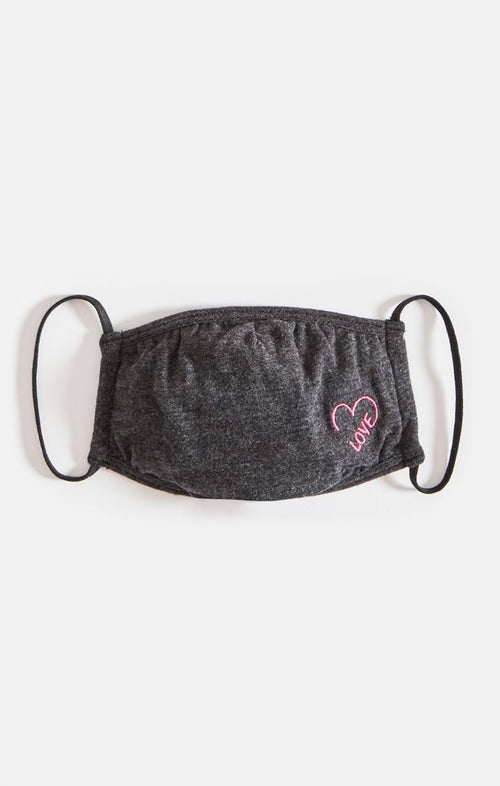 Z Supply Reusable Face Mask Valentine's Day Collection - Embroidered Love Adult Mask