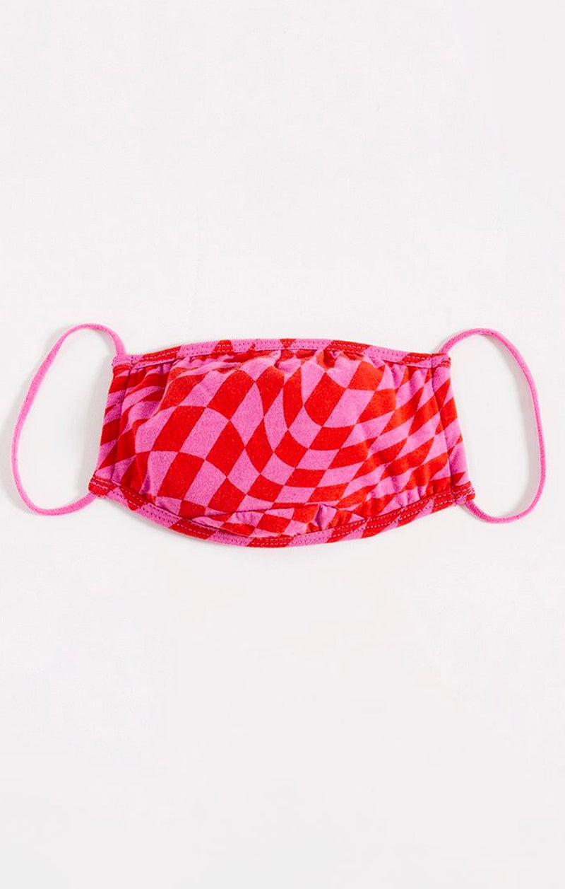 Z Supply Reusable Face Mask Valentine's Day Collection - Checkered Youth Mask
