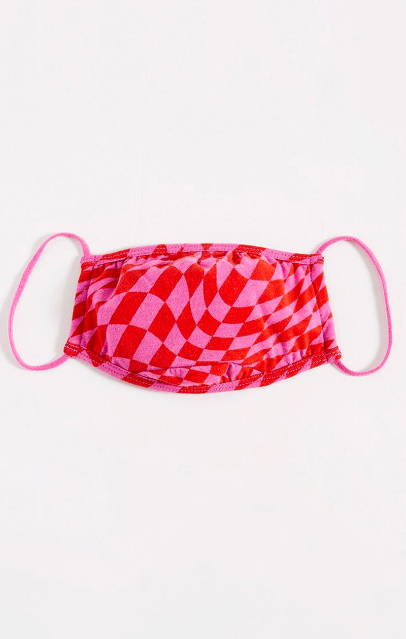 Z Supply Reusable Face Mask Valentine's Day Collection - Checkered Adult Mask