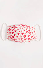 Z Supply Reusable Face Mask Valentine's Day Collection - Heart Print Adult Mask
