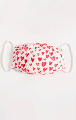 Z Supply Reusable Face Mask Valentine's Day Collection - Heart Print Youth Mask