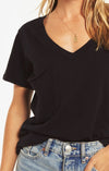 Z Supply Cotton Slub Pocket Tee | Black
