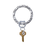O-venture Big O® Silicone Prints Key Ring Collection | Zebra | Bella Lucca Boutique