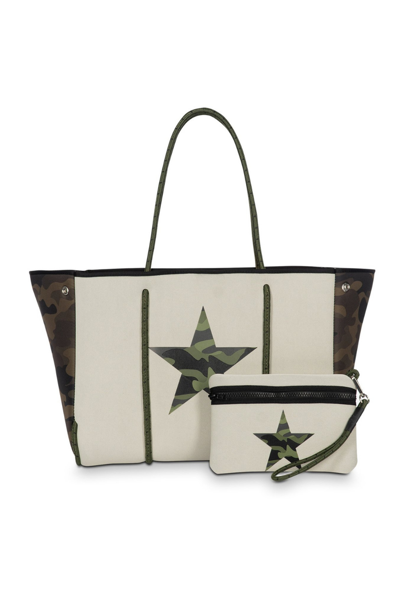 Haute Shore Greyson Trooper Neoprene Tote | Bella Lucca Boutique