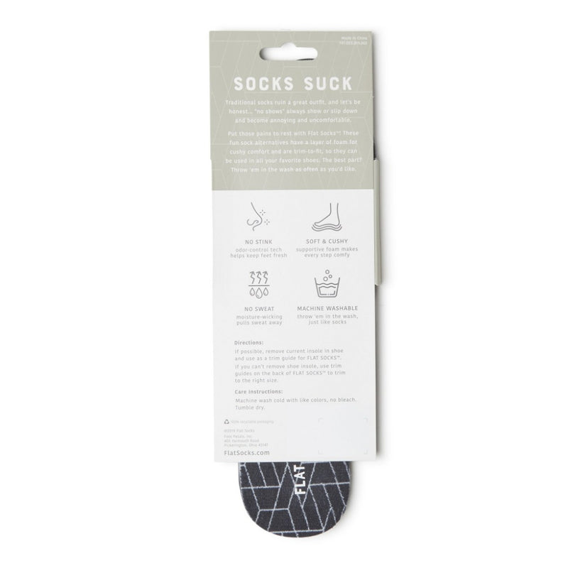 Terry FLAT SOCKS™ | Black