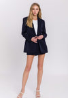 Tailored Single Button Blazer