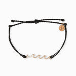 DELICATE WAVE CHARM BRACELET ROSE GOLD | PURA VIDA