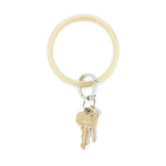  O-Venture Big O Leather Key Ring | Gold Rush |Bella Lucca Boutique