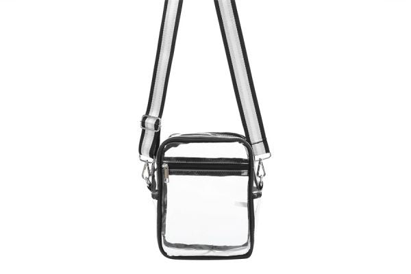Stadium Approved Clear Crossbody Cell Phone Bag | Bella Lucca Boutique