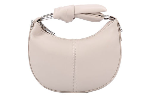 Mini Faux Leather Hobo Taupe | Bella Lucca Boutique