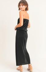 Silky Off The Shoulder Dress | Bella Lucca Boutique