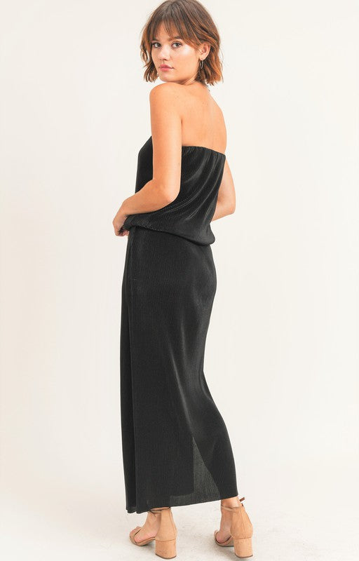 Silky Off The Shoulder Dress | Bella Lucca Boutique