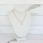 Initial 0 Rhinestone Necklace | Bella Lucca Boutique