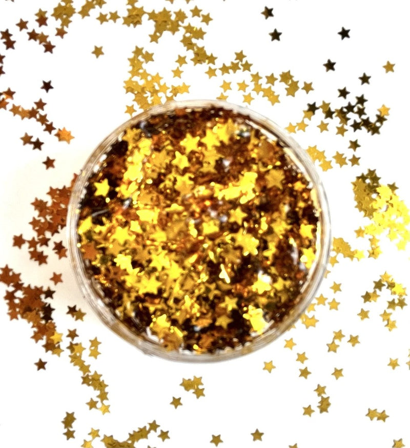 Kismet Face Glitter Stellar Gold Stars | Bella Lucca Boutique