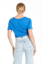 Another Love Megan Top Cobalt Blue | Bella Lucca Boutique