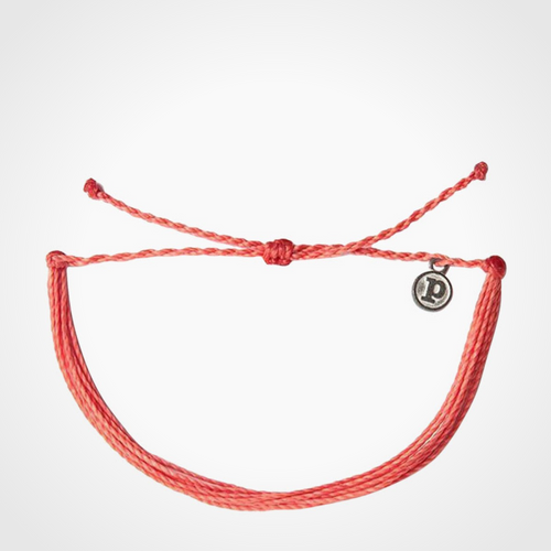 Pura Vida Solid Coral Original Bracelet Bella Lucca Boutique