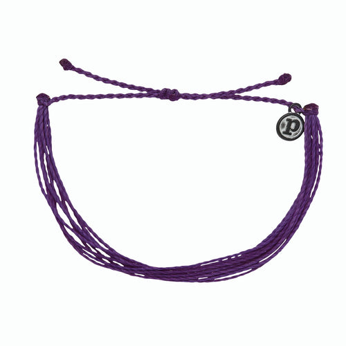 Pura Vida Solid Purple Original Bracelet Bella Lucca Boutique