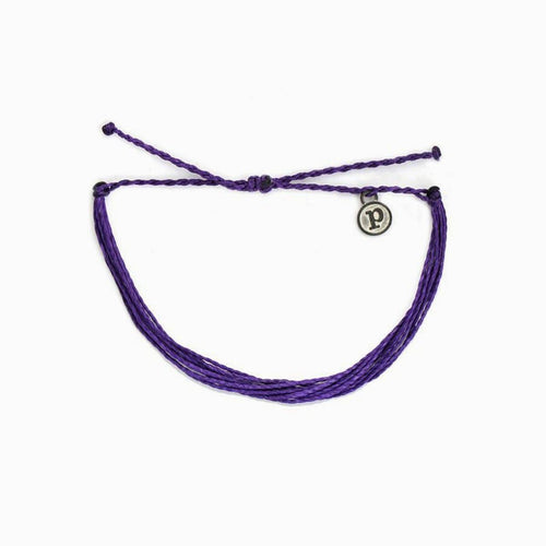 Pura Vida Solid Purple Original Bracelet Bella Lucca Boutique