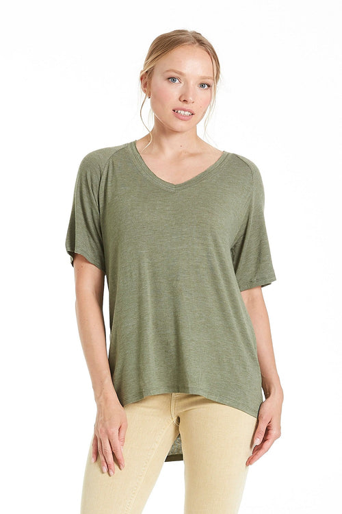 Another Love Taylor Top Chive | Bella Lucca Boutique