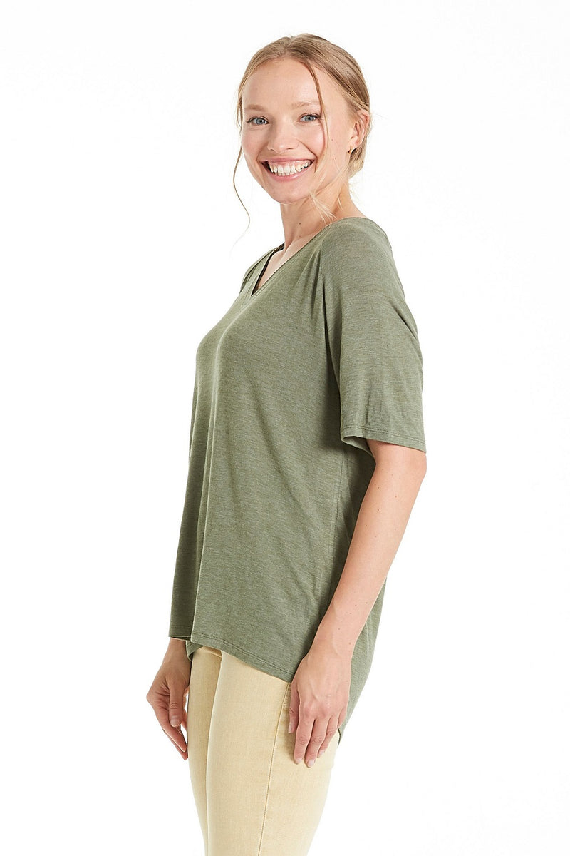 Another Love Taylor Top Chive | Bella Lucca Boutique
