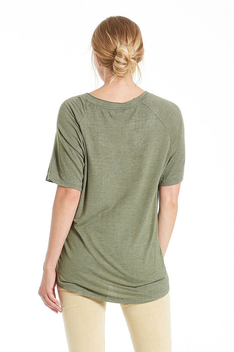 Another Love Taylor Top Chive | Bella Lucca Boutique