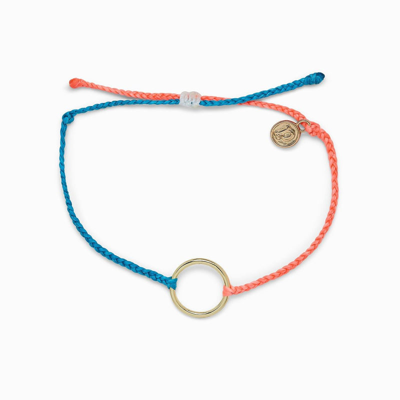 two-tone-full-circle-gold-neon-blue-strawberry-pura-vida-bracelet-bella-lucca-boutique